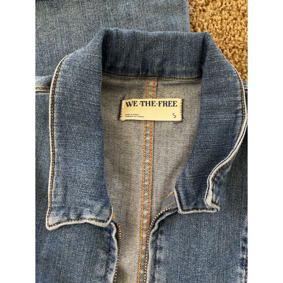We The Free Pants - Free People Jayde Denim Jumpsuit